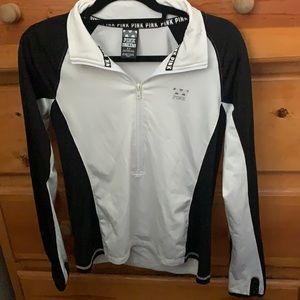 Pink athletic wear sweater